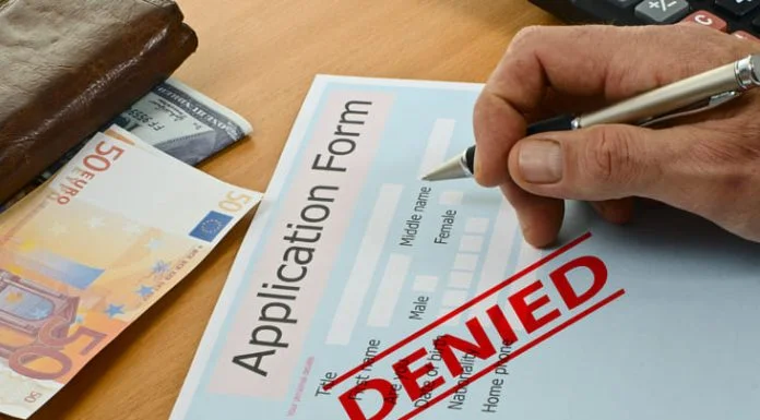 Application Is Rejected