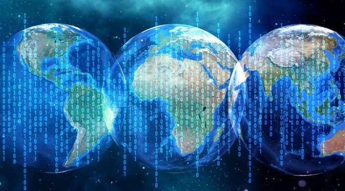 Three Trends Driving the Geospatial AI Revolution Fingerprint Binary Microchip