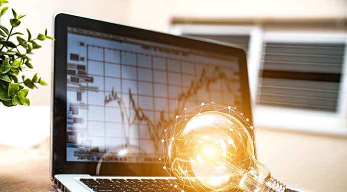 Six Lessons I Learned About Innovation Closeup light bulb on keyboard