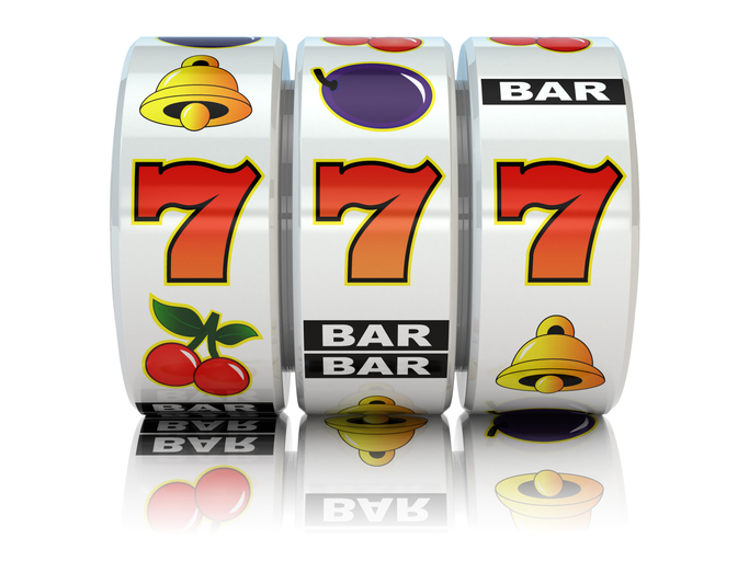 Casino. Slot machine with jackpot. online slots strategy