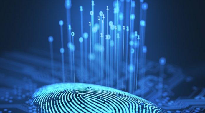 Blockchain can bring a new way of approaching identity proof Fingerprint Binary Microchip