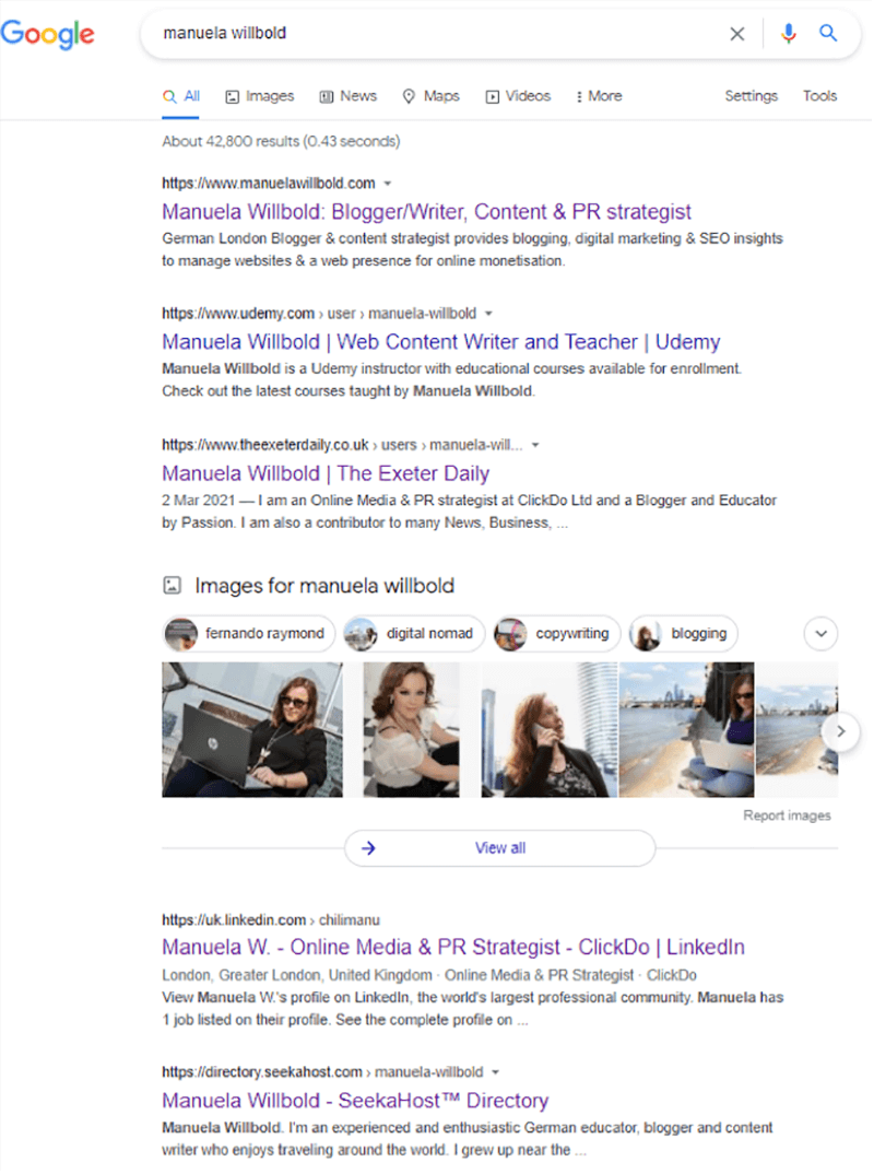 Manuela Willbold profile