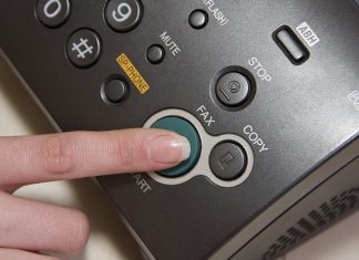 Using fax machine
