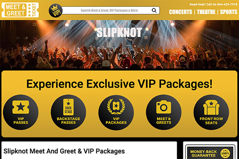 Slipknot Meet And Greet & VIP Tickets