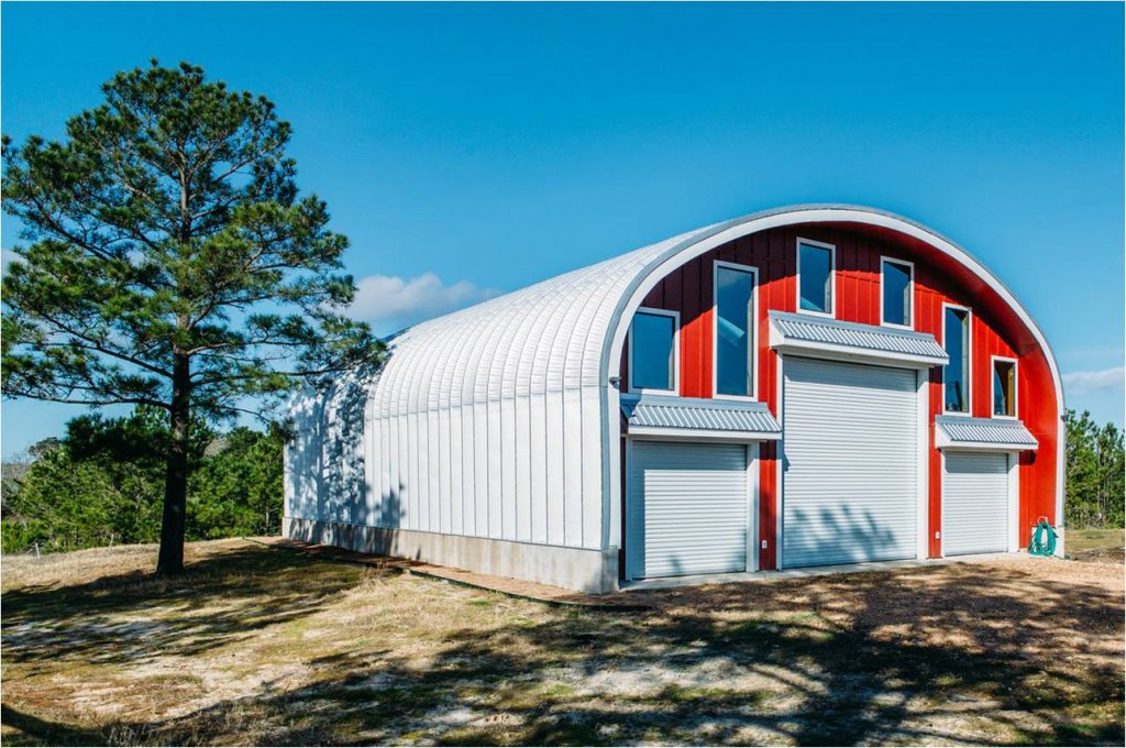 Contemporary Quonset hut