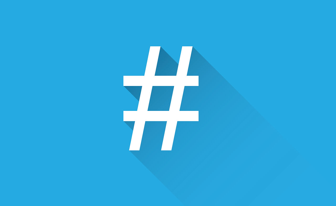 Hashtags dans votre légende