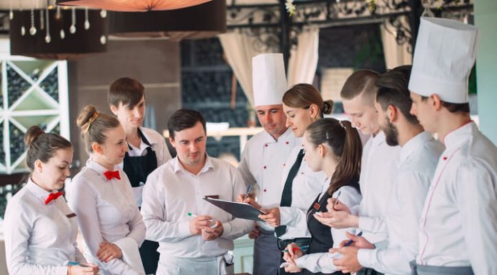 Restaurant Manager and Team