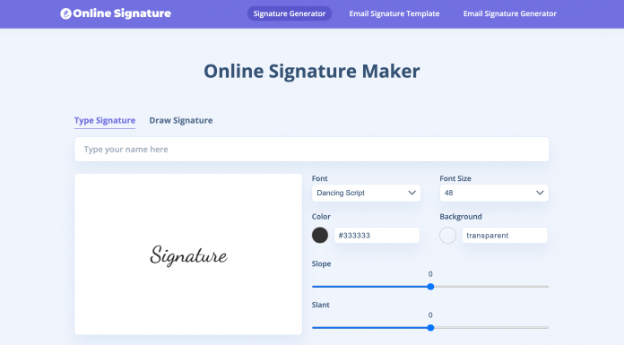 Top 8 Signature Generators to Sign Online for Free Online Email Signature
