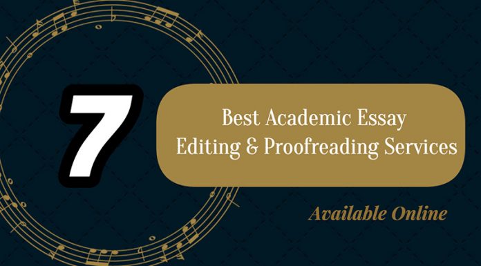 Academic Essay Editing & Proof-reading Services