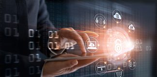 A Macropay Review: Grow Your Business Through Safe Payment Methods Businessman using tablet and lock icon with customer network connection and exchange data on virtual screen, business security and cyber attack concept