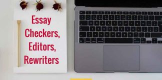 Essay checkers, editors and rewriters