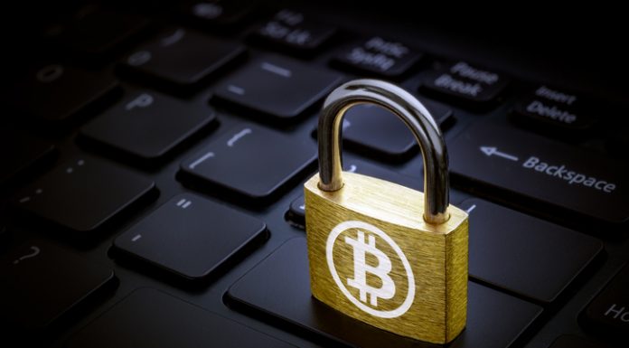 padlock security bitcoin