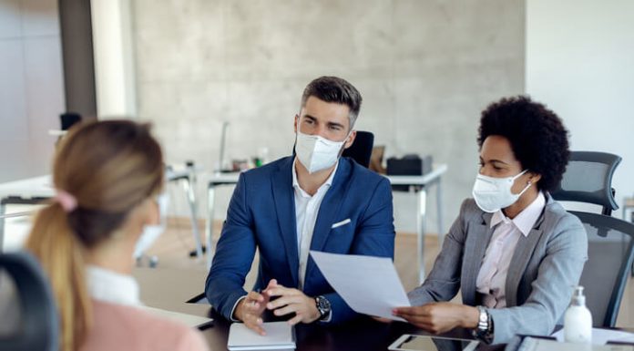 Getting Jobs Through the Pandemic and Sticking to Them as the Markets Open Job Interview During Pandemic