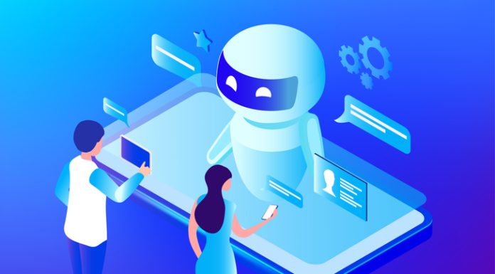 12 Best AI Chatbot Platforms To Take Your Business To The Next Level Ai Chat bot technology concept, people chatting with robot, asking questions and receiving answers. AI assistant support vector illustration