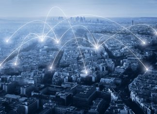 communication and network connection concept