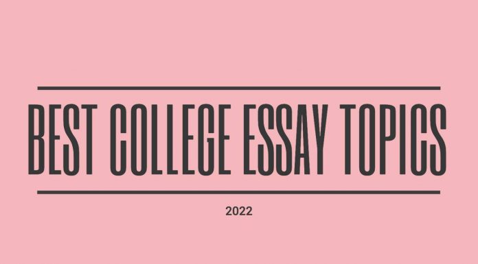Best College Essay Topics