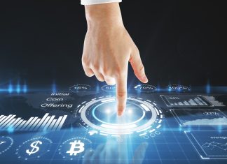 Innovation and cyrptocurrency concept
