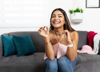 Top 5 At-Home Clear Aligners Globally Revealed Cute woman happy about dental treatment