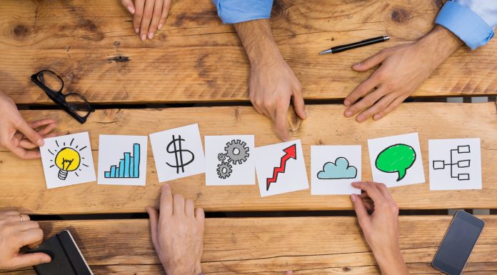 Business concepts on desk