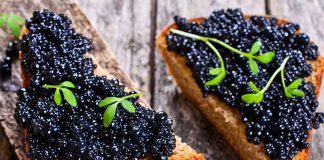 Caspian sea caviar
