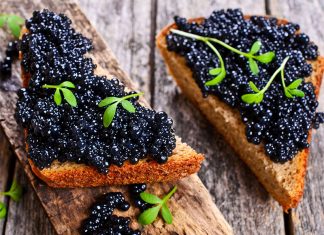Caspian sea caviar