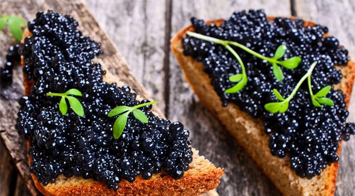 Caspian sea caviar
