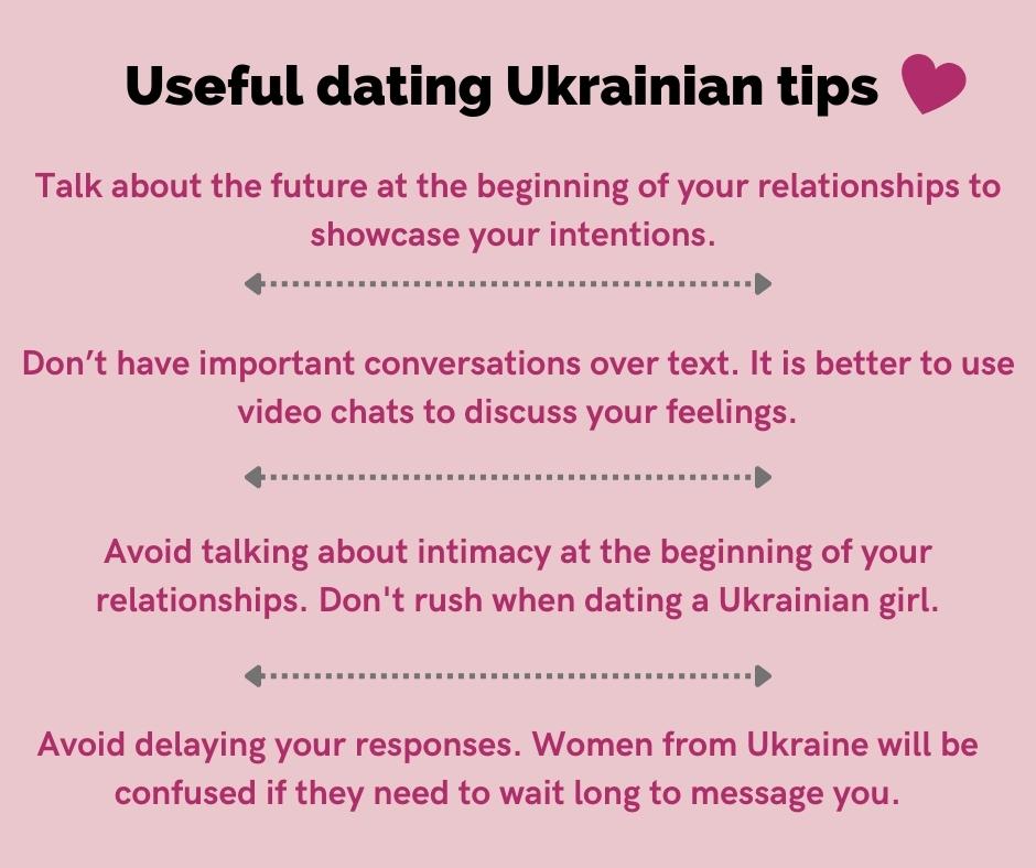 ukrainian dating tips