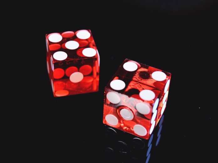 Casino gambling dice