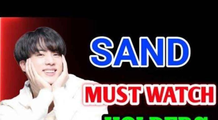 Sandbox Price Prediction Sand-Holder