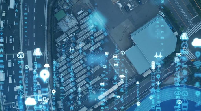 Why Digital Transformation Can be Pivotal to Your Dropshipping Success Transportation and technology concept. ITS (Intelligent Transport Systems). Mobility as a service.