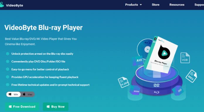 VideoByte Blu-ray Player