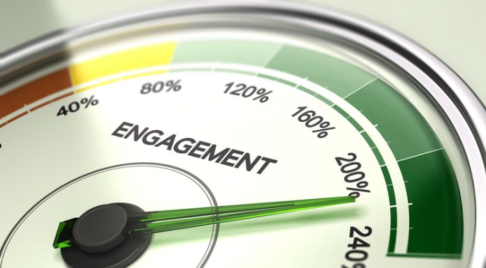 Employee or Company Engagement Concept