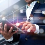 A,Chain,Diagram,And,Encrypted,Blocks,Are,Used,To,Demonstrate