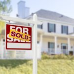 How to Sell Your House or Apartment Quickly? Sold Home For Sale Sign in Front of New House