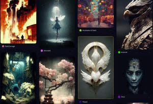 an art contest and won first prize