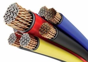 Multi core medium voltage cable