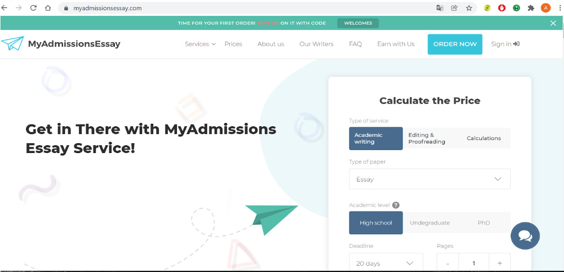 MyAdmissionEssay service