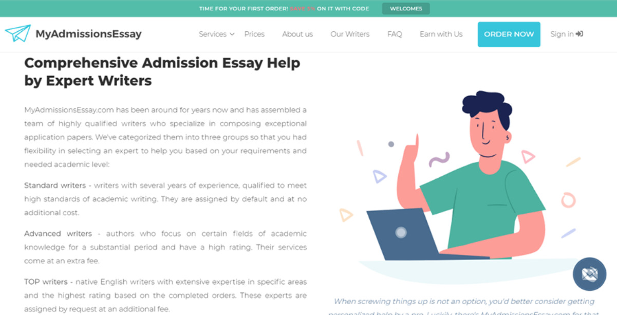 MyAdmissionEssay service