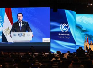 Kazakhstan Becoming a Regional Center for Renewable Energy Prime Minister Alikhan Smailov in Egypt Nov 2022 (1)