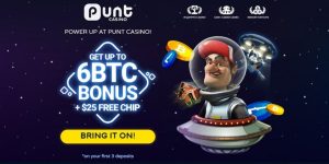 Punt Casino Welcome Package