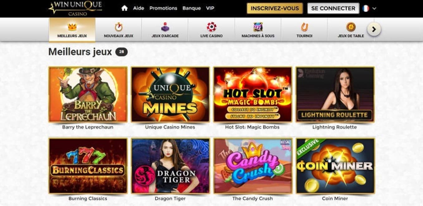 Review: Découvrez le jeu Unique Casino sur Unique Casino en ligne pour les joueurs français