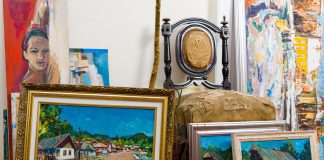 Valuable paintings collection