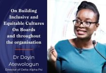 On Building Inclusive and Equitable Cultures in the Boardroom and Throughout the Organisation