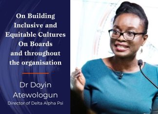 On Building Inclusive and Equitable Cultures in the Boardroom and Throughout the Organisation
