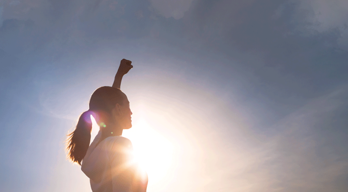 woman with hope and Resilience