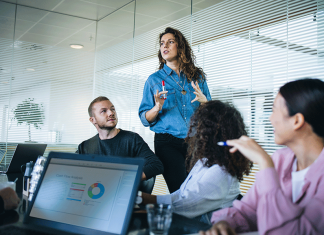 Think Managers, Think Men; Think Leaders, Think Women women leaders