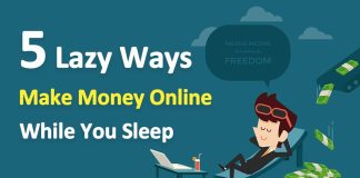 5 Lazy Ways To Make Money Online While You Sleep (Passive Income)