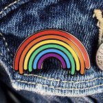 Rainbow Acrylic Pins