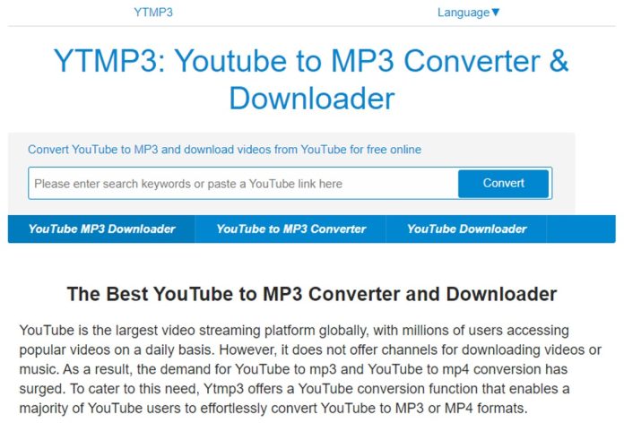 YTMP3 The Ultimate YouTube to MP3 Converter