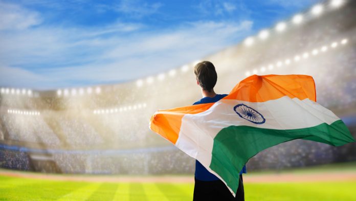 India cricket team supporter on stadium. History And Development Of IPL: From Inception To The Present